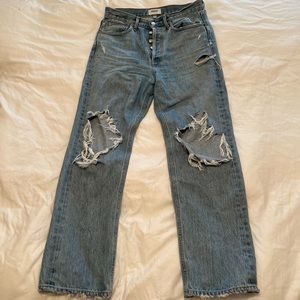 Agolde Distressed Jeans Size 27🦋